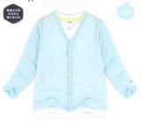 Áo cardigan trơn 3 màu bé trai bé gái Andi. HA2629