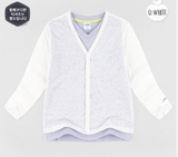 Áo cardigan trơn 3 màu bé trai bé gái Andi. HA2629