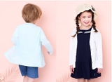 Áo cardigan trơn 3 màu bé trai bé gái Andi. HA2629