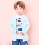 Áo cardigan trơn 3 màu bé trai bé gái Andi. HA2629