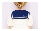 Váy cotton cổ sen thủy thủ bé gái Jelis. HA4566