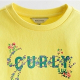 Áo thun dầy dặn bé gái Curlysue. HA3266