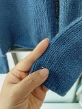 Áo cardigan len dầy bé gái Mỳ tôm. HA4408