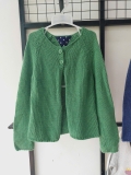 Áo cardigan len dầy bé gái Mỳ tôm. HA4408