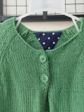 Áo cardigan len dầy bé gái Mỳ tôm. HA4408