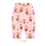 Bộ áo váy cotton thun họa tiết em bé đeo nơ cưỡi chổi bé gái MB. HA4857