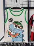 Áo ba lỗ cotton giấy bé trai Maykids. HA1289