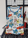 Áo ba lỗ cotton giấy bé trai Maykids. HA1289