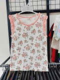 Áo ba lỗ cotton giấy bé gái Maykids. HA5016