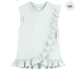Áo cotton bèo chéo bé gái Andi. HA2786