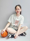 Áo vải golf bé gái Beemon. HA3726