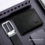 SET THẮT LƯNG KIM & VÍ DA PIERRE CARDIN 290