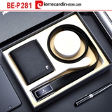 Set THẮT LƯNG + VÍ DA PIERRE CARDIN