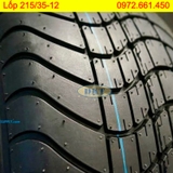 Lốp 215/35-12 lắp xe điện, xe sân Golf, xe khu du lịch
