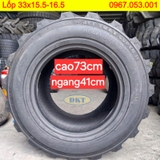Lốp 33x15.5-16.5 lắp xe địa hình, xe nâng người, xe kéo, xe xúc