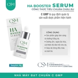 Serum HA Booster COSIMAGO - Cấp Ẩm Chuyên Sâu, Hỗ Trợ Căng Bóng & Trẻ Hóa Da, Chứa Salvia Hispanica Seed & Sodium Hyaluronate, Phù Hợp Da Khô & Nhạy Cảm