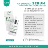 Serum HA Booster COSIMAGO - Cấp Ẩm Chuyên Sâu, Hỗ Trợ Căng Bóng & Trẻ Hóa Da, Chứa Salvia Hispanica Seed & Sodium Hyaluronate, Phù Hợp Da Khô & Nhạy Cảm