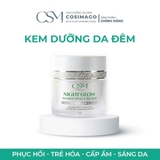 Cosimago Kem Dưỡng Trắng Da Ban Đêm Night Glow Whitening Cream 20g - Cấp Ẩm Khóa Ẩm Hỗ Trợ Phục Hồi Da Khô Yếu