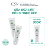 Sữa rửa mặt kép COSIMAGO 50gr -tẩy tbc sạch sâu dưỡng ẩm hỗ trợ sáng da làm dịu và giảm sưng viêm do mụn