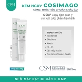Kem Dưỡng Trắng Ban Ngày COSIMAGO LUMINOUS WHITE DAY CREAM 20gr - Nâng Tone Chống Nắng - Dưỡng Sáng Da - Cấp Ẩm - Phục Hồi Da