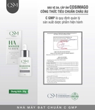 Serum HA Booster COSIMAGO - Cấp Ẩm Chuyên Sâu, Hỗ Trợ Căng Bóng & Trẻ Hóa Da, Chứa Salvia Hispanica Seed & Sodium Hyaluronate, Phù Hợp Da Khô & Nhạy Cảm