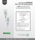 Sữa rửa mặt kép COSIMAGO 50gr -tẩy tbc sạch sâu dưỡng ẩm hỗ trợ sáng da làm dịu và giảm sưng viêm do mụn