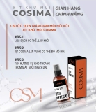Xịt khử mùi hôi cơ thể ( nách , chân ) Cosima 60ml Màu Nâu Đất