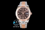 AR FACTORY BEST 1:1 / ROLEX DATEJUST 41 BRACELET CHOCOLATE GOLD