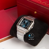 NEW 2023 / ORIGINAL FACTORY BEST 1:1 / CARTIER SANTOS DE LARGE WSSA0037 CORE SW-200 THỤY SỸ 🇨🇭