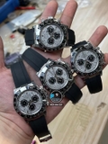 NEW 2023 / BETTER (3K) FACTORY BEST 1:1 / ROLEX DAYTONA 40 x 12,2MM CAL.4130 + THAY ĐỔI MẶT SỐ THIÊN THẠCH VÀ MOB XÀ CỪ THẬT TÙY CHỈNH