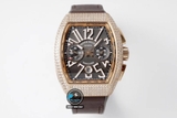 NEW 2021 / ABF FACTORY BEST 1:1 / FRANK MULLER VANGUARD YACHTING V45 CHRONOGRAPH DIAMOND