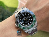 NEW 2022 / CLEAN FACTORY BEST 1:1 / ROLEX GMT MASTER II SPRITE 126720 UNWORN NEW 2022 BRACELET THÉP 904L CAL.3186