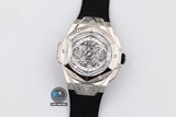 NEW 2021 / HB FACTORY BEST 1:1 / HUBLOT BIG BANG SANG BLEU II CHRONOGRAPH 45MM LIMITED
