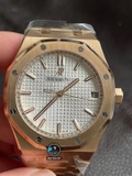 NEW 2021 / ZF FACTORY BEST 1:1 / AP ROYAL OAK 15500ST ROSE GOLD 41MM