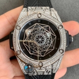 NEW 2020 / HB FACTORY BEST 1:1 / HUBLOT BIG BANG SANG BLEU 45 DIAMOND LIMITED