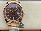 NEW 2024 / ARF FACTORY BEST 1:1 / ROLEX DAYDATE 40MM CAL.3255