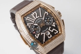NEW 2021 / ABF FACTORY BEST 1:1 / FRANK MULLER VANGUARD YACHTING V45 CHRONOGRAPH DIAMOND
