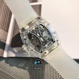 VIP NEW 2021 / ORIGINAL FACTORY BEST 1:1 / RICHARD MILLER RM 53-02 SHAPHIRE CRYSTAL TOURBILLION LIMITED