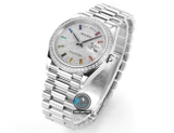 NEW 2023 / RA FACTORY BEST 1:1 / ROLEX DAYDATE 128238 36 x 12,5MM DIAMOND BEZEL 💎 CORE 2834