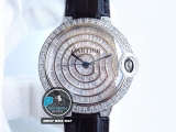 BEST FACTORY BEST 1:1 / CARTIER BALLOON BLEU DIAMOND BAGUETTE 42MM