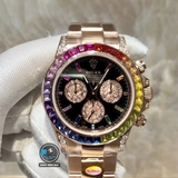 NEW 2020 / BL FACTORY BEST 1:1 / ROLEX DAYTONA OYSTER RAINBOW GOLD