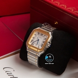 NEW 2023 / ORIGINAL FACTORY BEST 1:1 / CARTIER SANTOS DE LARGE WSSA0037 CORE SW-200 THỤY SỸ 🇨🇭
