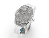 NEW 2022 / MS FACTORY BEST 1:1 / HUBLOT ONE CLICK STEEL DIAMOND 39MM HUB.1270