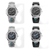 NEW 2023 / GR FACTORY BEST 1:1 / PATEK PHILIPPE NAUTILUS 5712GR CAL.240PS FULL OPTION