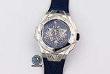 NEW 2021 / HB FACTORY BEST 1:1 / HUBLOT BIG BANG SANG BLEU II CHRONOGRAPH 45MM LIMITED