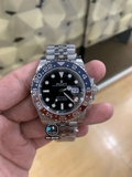 NEW 2021 / CLEAN FACTORY BEST 1:1 / ROLEX GMT MASTER II PESSI THÉP 904L CAL.3186