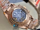 NEW 2023 / GET FACTORY BEST 1:1 / ROLEX DAYTONA BY BLAKEN DLC BLACK & RAINBOW DIAMOND BEZEL CAL.4130