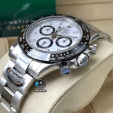 NEW 2022 / BETTER (3K) FACTORY BEST 1:1 / ROLEX DAYTONA OYSTER STEEL 116500 40 x 12,2MM CAL.4130