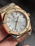 NEW 2021 / ZF FACTORY BEST 1:1 / AP ROYAL OAK 15500ST ROSE GOLD 41MM