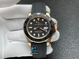 NEW 2022 / VS FACTORY BEST 1:1 / ROLEX YACHT MASTER 116655 ROSE GOLD 40MM CAL.3135